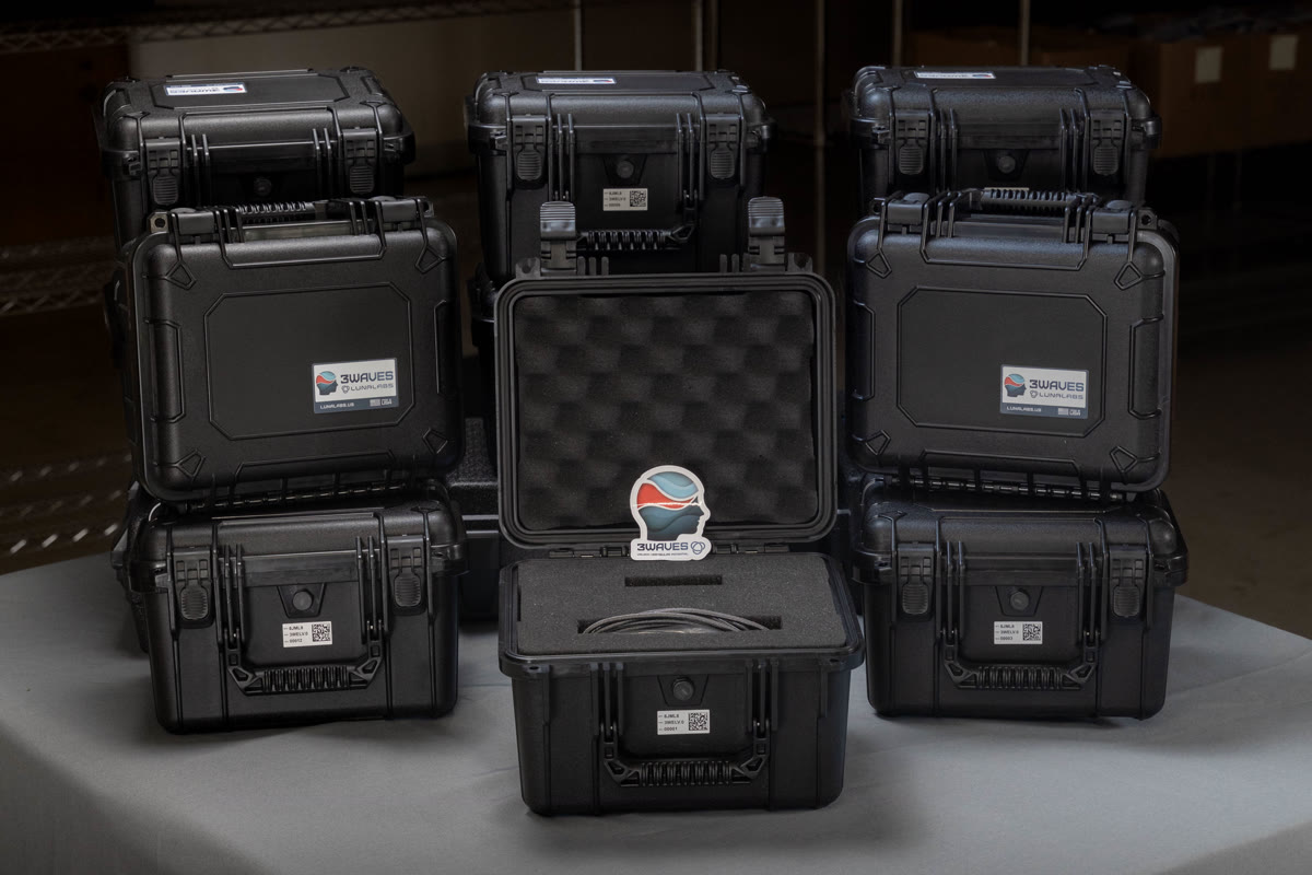 3WAVES deployment kits in Pelican cases